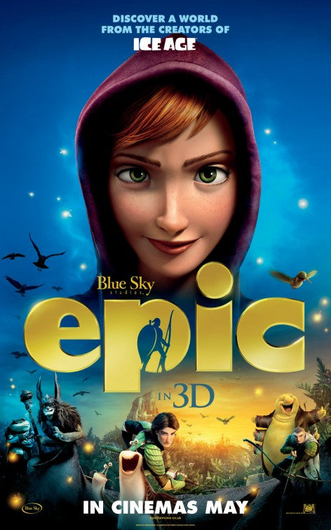 1000 piece jigsaw puzzle for the movie poster: Epic (2013) ver4