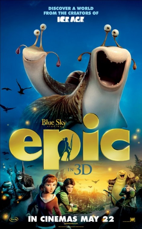 1000 piece jigsaw puzzle for the movie poster: Epic (2013) ver8