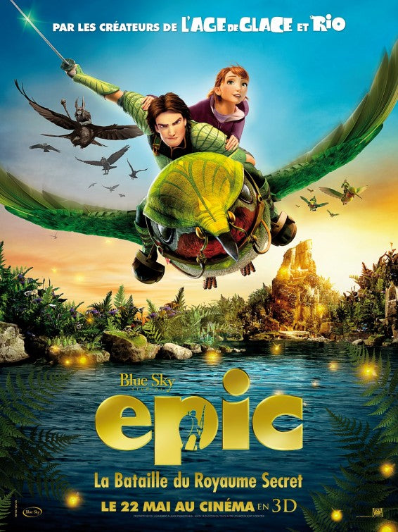 1000 piece jigsaw puzzle for the movie poster: Epic (2013) ver9