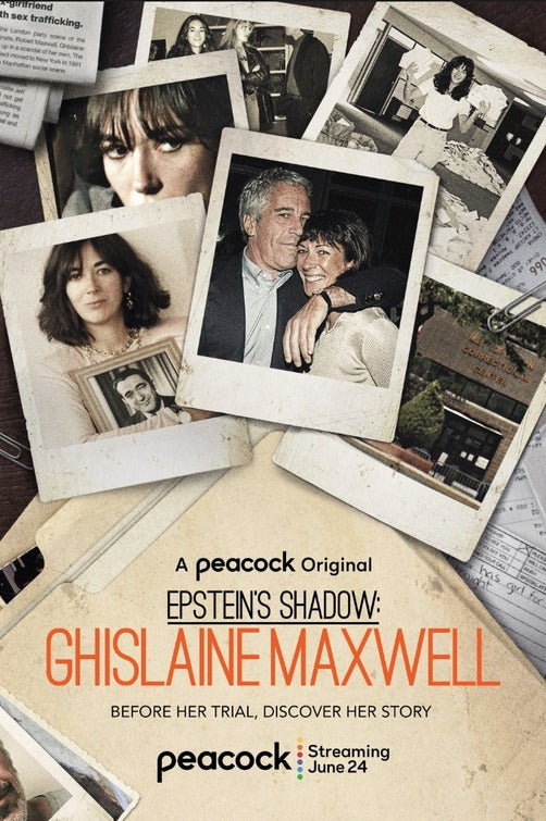 1000 piece jigsaw puzzle for tv poster: Epstein's Shadow: Ghislaine Maxwell