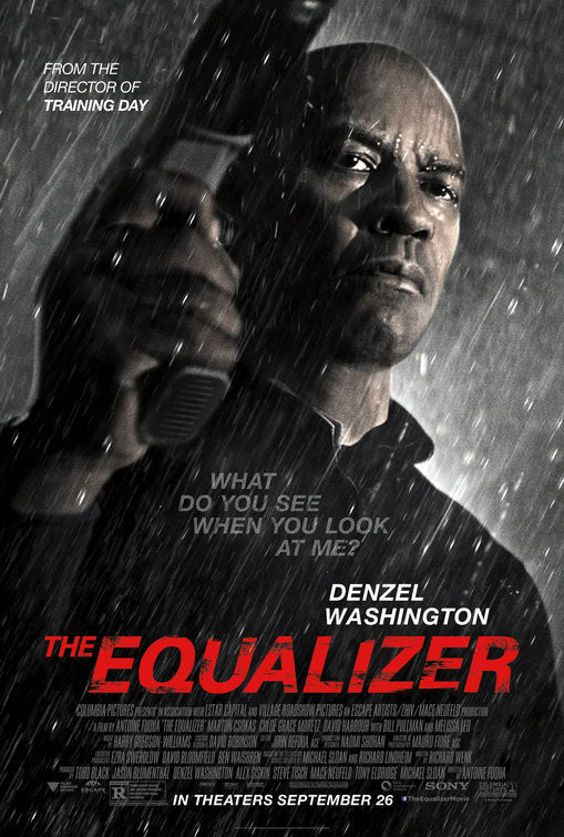 1000 piece jigsaw puzzle for the movie poster: The Equalizer (2014) ver9