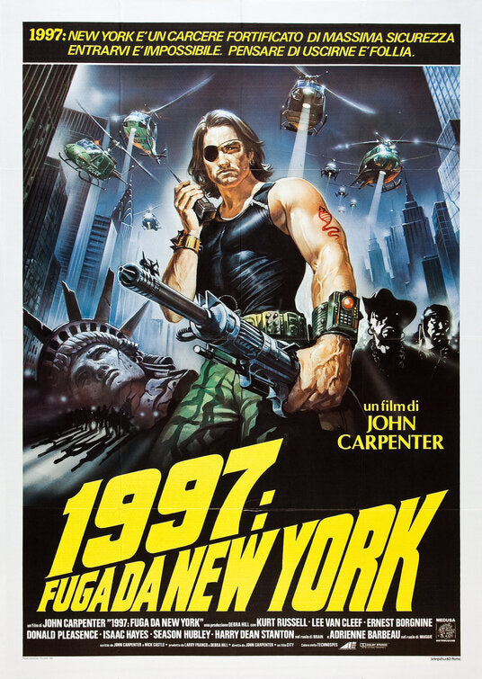 the movie poster: Escape from New York (1981) ver3
