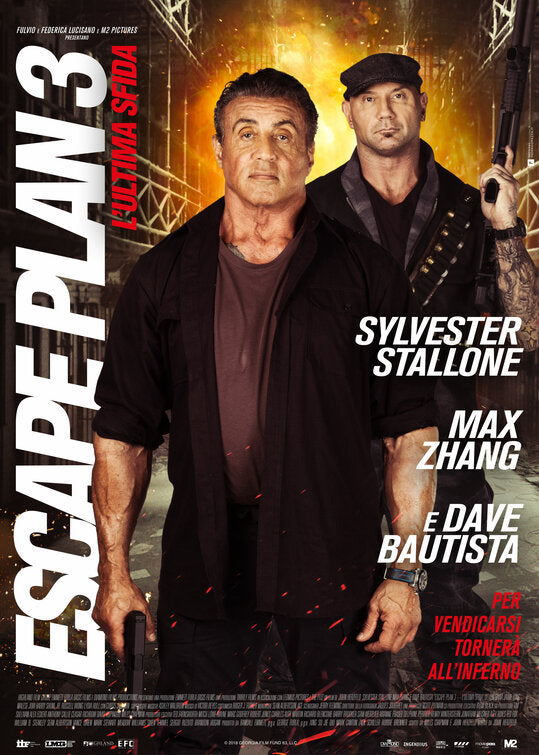 1000 piece jigsaw puzzle for the movie poster: Escape Plan: The Extractors (2019) ver4