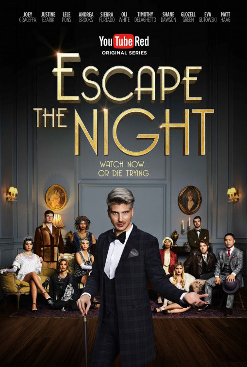 1000 piece jigsaw puzzle for tv poster: Escape the Night