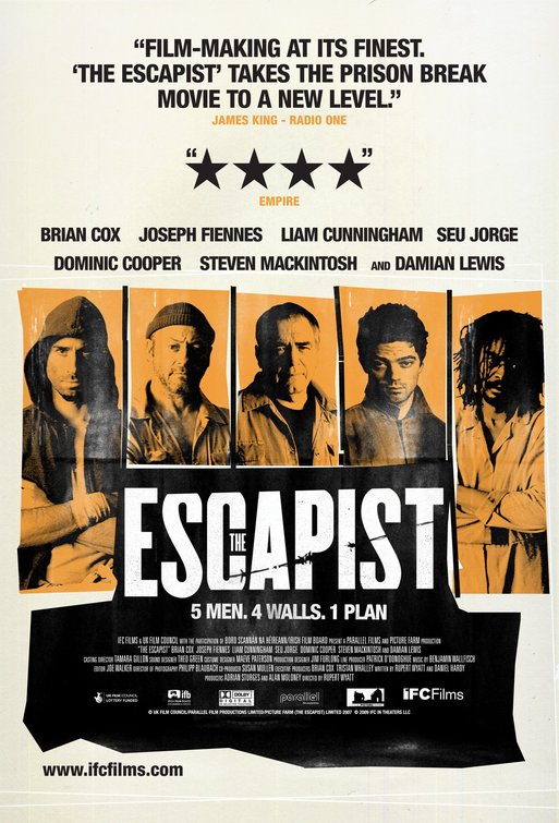 the movie poster: The Escapist (2009)