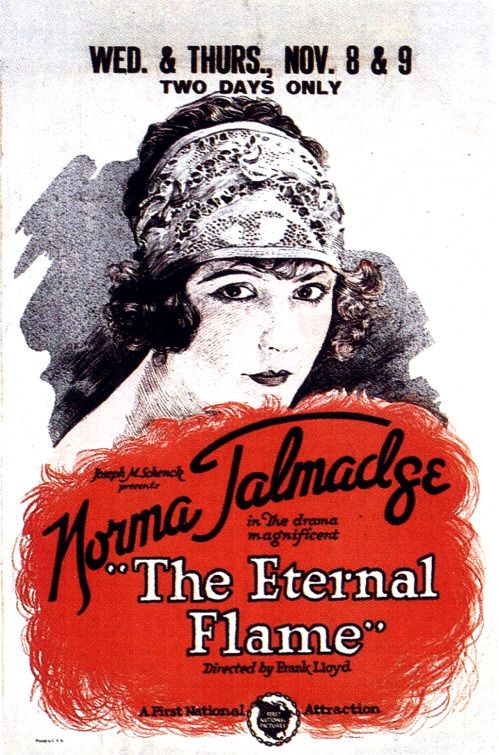 the movie poster: The Eternal Flame (1922)