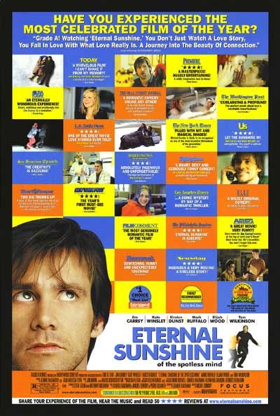 the movie poster: Eternal Sunshine of the Spotless Mind (2004) ver6