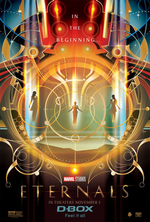 1000 piece jigsaw puzzle for the movie poster: Eternals (2021) ver18