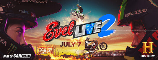 1000 piece jigsaw puzzle for tv poster: Evel Live 2