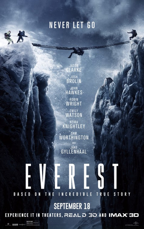 1000 piece jigsaw puzzle for the movie poster: Everest (2015) ver4