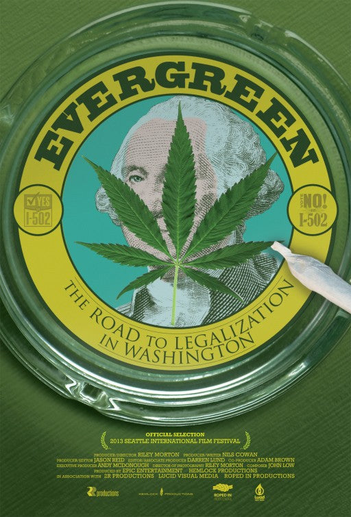 1000 piece jigsaw puzzle for the movie poster: Evergreen: The Road to Legalization in Washington (2013) ver2