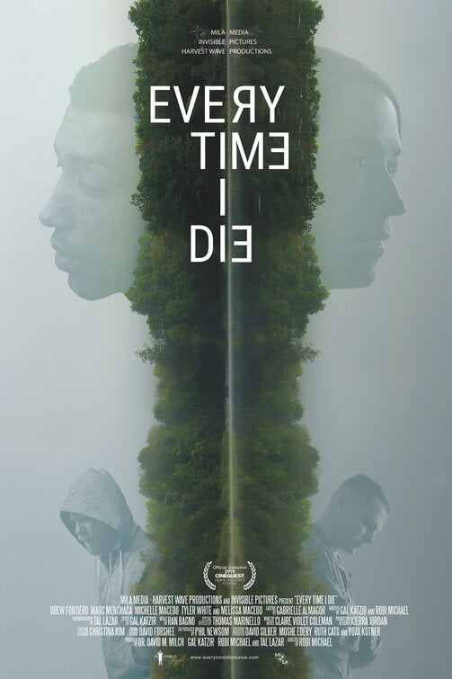 1000 piece jigsaw puzzle for the movie poster: Every Time I Die (2019)
