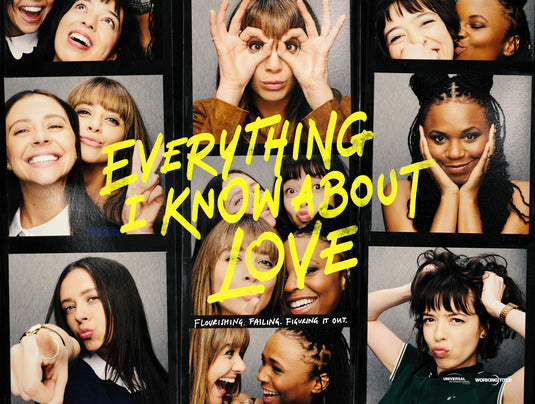 1000 piece jigsaw puzzle for tv poster: Everything I Know About Love