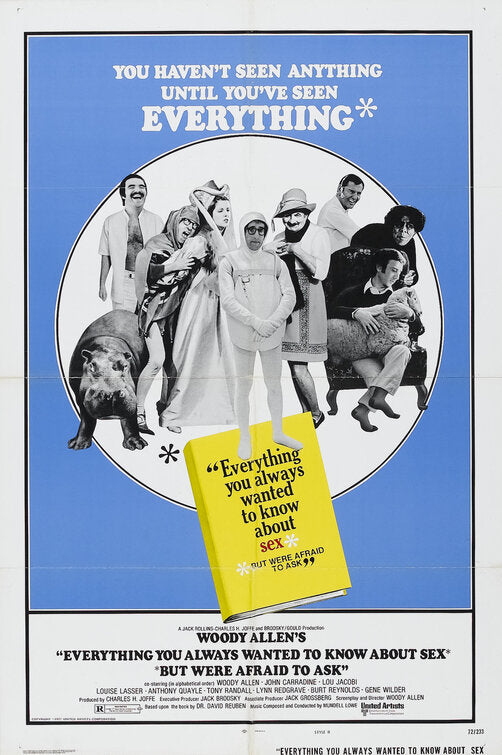 the movie poster: Everything You Always Wanted to Know About Sex (But Were Afraid to Ask) (1972) ver2