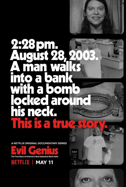 1000 piece jigsaw puzzle for tv poster: Evil Genius: The True Story of America's Most Diabolical Bank Heist