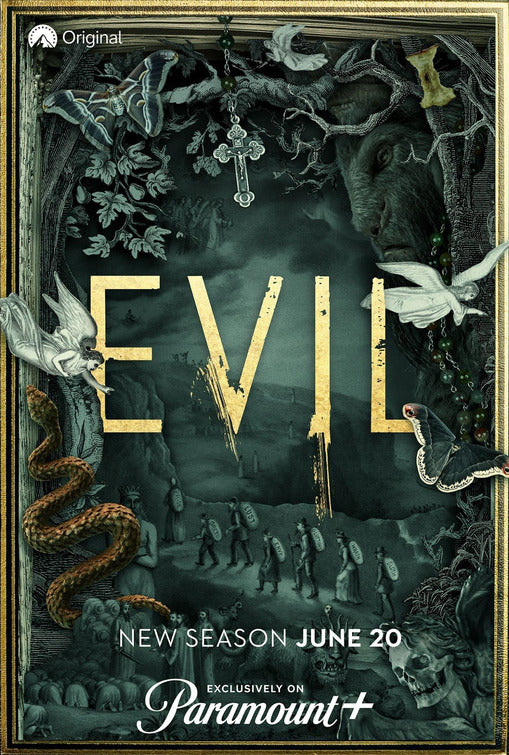 1000 piece jigsaw puzzle for tv poster: Evil, ver4