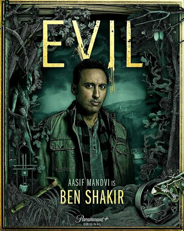 1000 piece jigsaw puzzle for tv poster: Evil, ver9