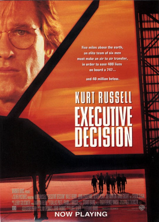 the movie poster: Executive Decision (1996) ver1