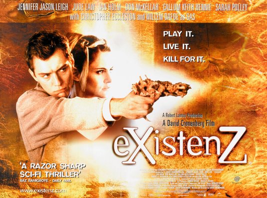 1000 piece jigsaw puzzle for the movie poster: eXistenZ (1999) ver2