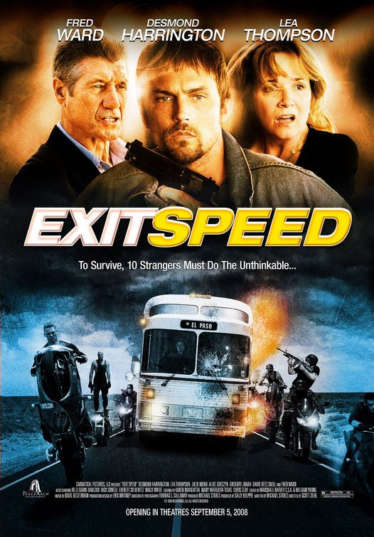 the movie poster: Exit Speed (2008)