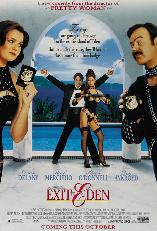 the movie poster: Exit To Eden (1994)