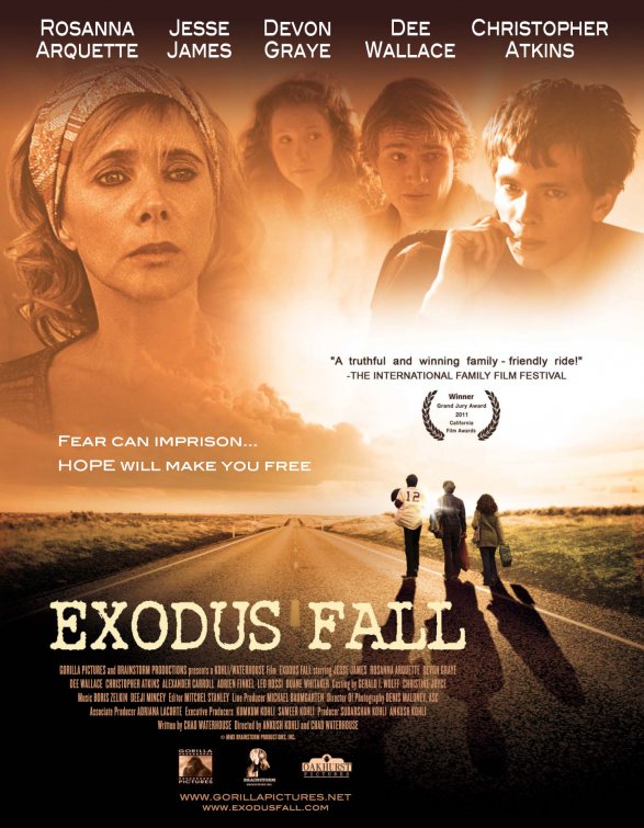 1000 piece jigsaw puzzle for the movie poster: Exodus Fall (2011)