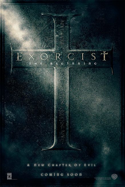 the movie poster: Exorcist: The Beginning (2004) ver2