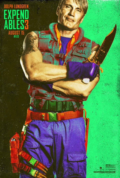 1000 piece jigsaw puzzle for the movie poster: The Expendables 3 (2014) ver21