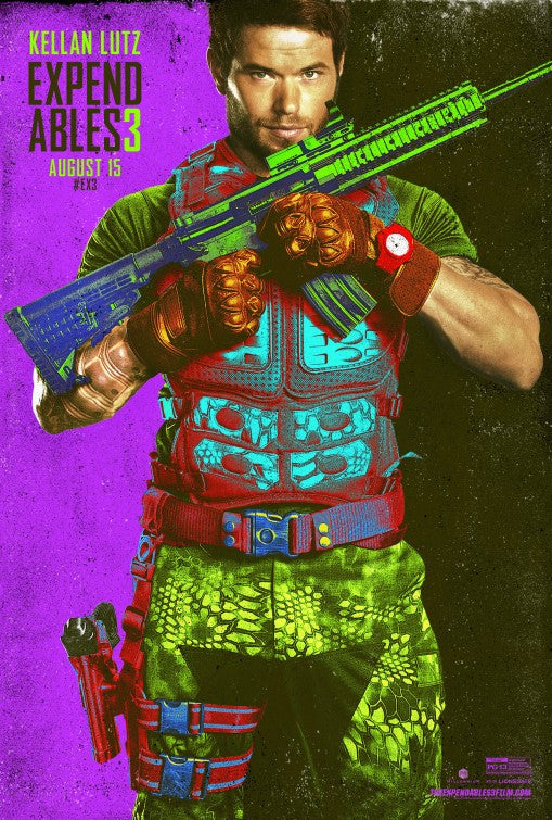 1000 piece jigsaw puzzle for the movie poster: The Expendables 3 (2014) ver24