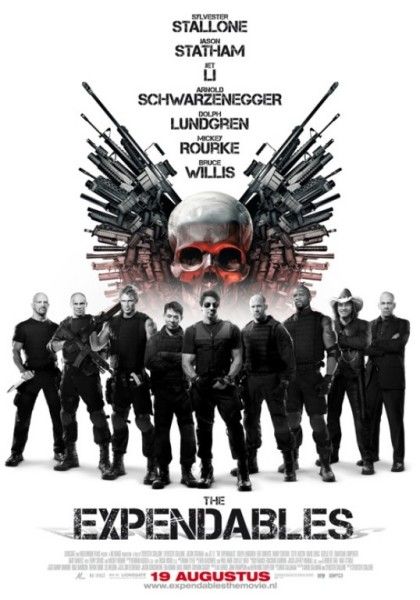 1000 piece jigsaw puzzle for the movie poster: The Expendables (2010) ver10