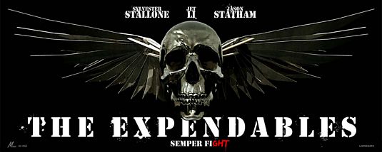 1000 piece jigsaw puzzle for the movie poster: The Expendables (2010) ver2