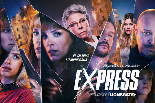 1000 piece jigsaw puzzle for tv poster: Express, ver23
