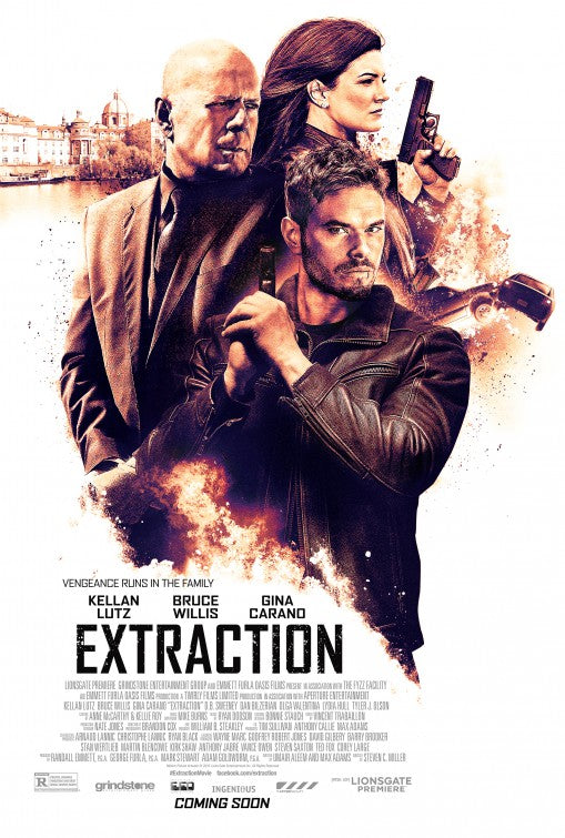 1000 piece jigsaw puzzle for the movie poster: Extraction (2015)