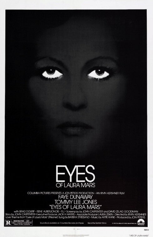 the movie poster: Eyes of Laura Mars (1978)