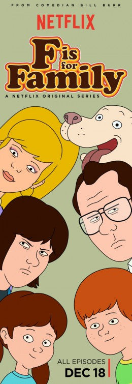 1000 piece jigsaw puzzle for tv poster: F is for Family, ver3