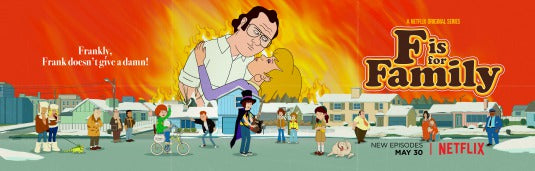 1000 piece jigsaw puzzle for tv poster: F is for Family, ver4