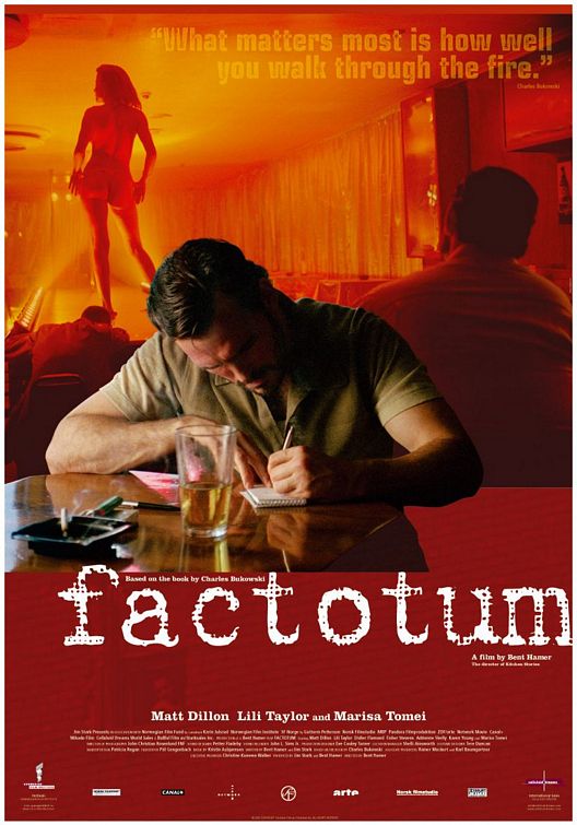 the movie poster: Factotum (2005)