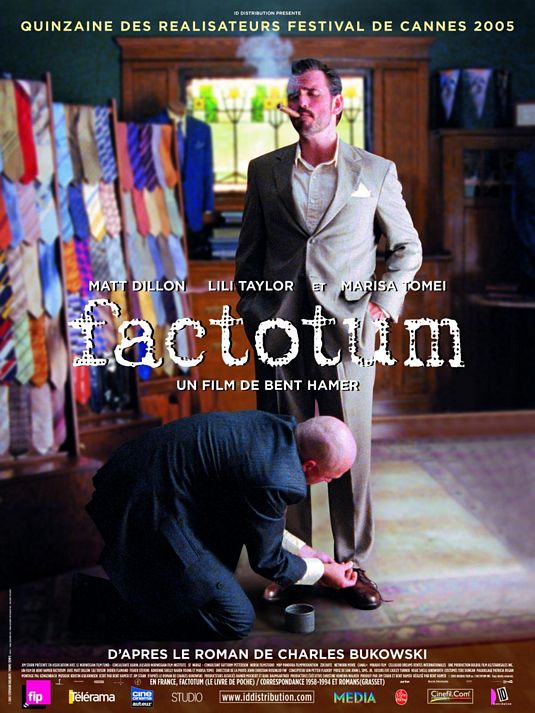 the movie poster: Factotum (2005) ver2
