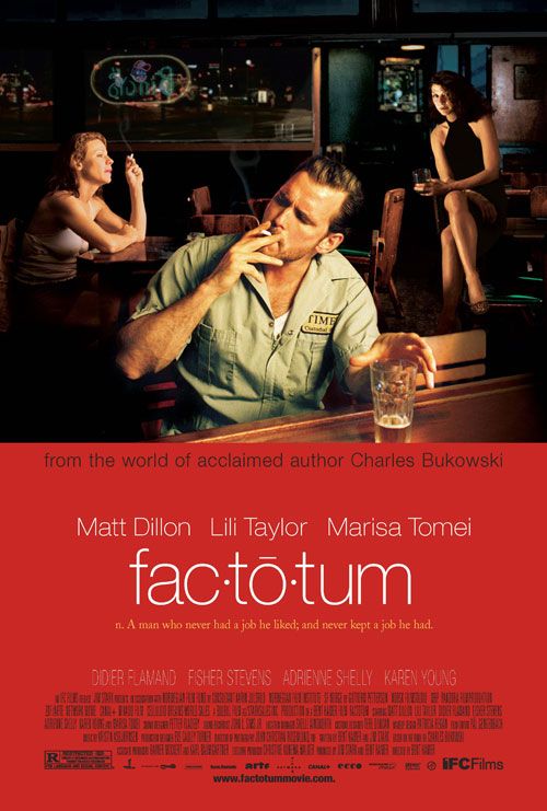 the movie poster: Factotum (2005) ver5