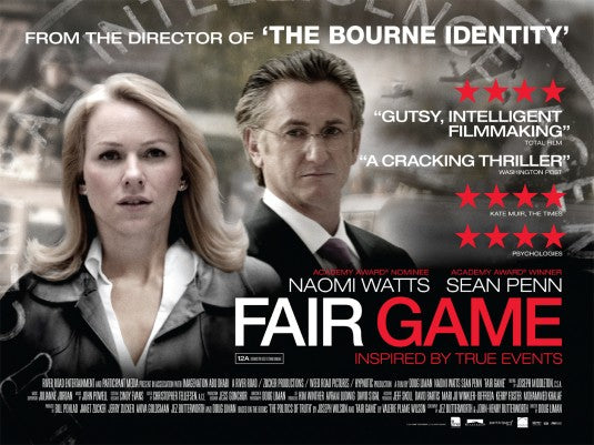 1000 piece jigsaw puzzle for the movie poster: Fair Game (2010) ver7