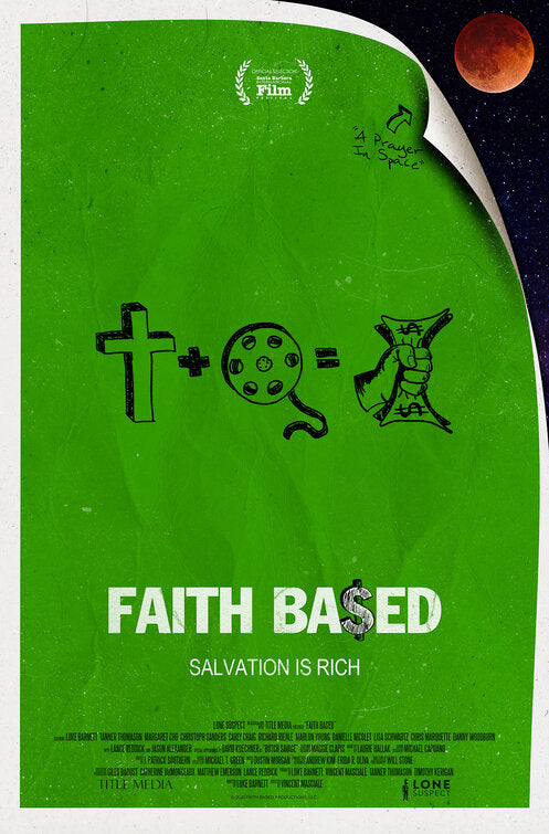 1000 piece jigsaw puzzle for the movie poster: Faith Based (2020)