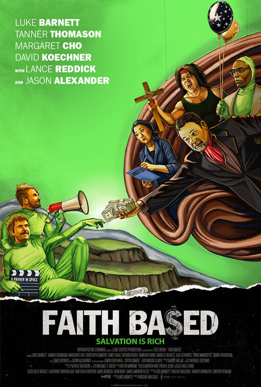 1000 piece jigsaw puzzle for the movie poster: Faith Based (2020) ver2