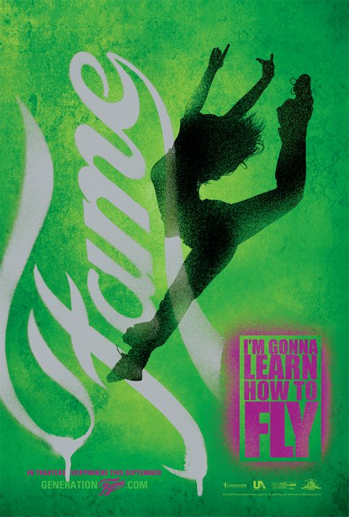 1000 piece jigsaw puzzle for the movie poster: Fame (2009) ver3