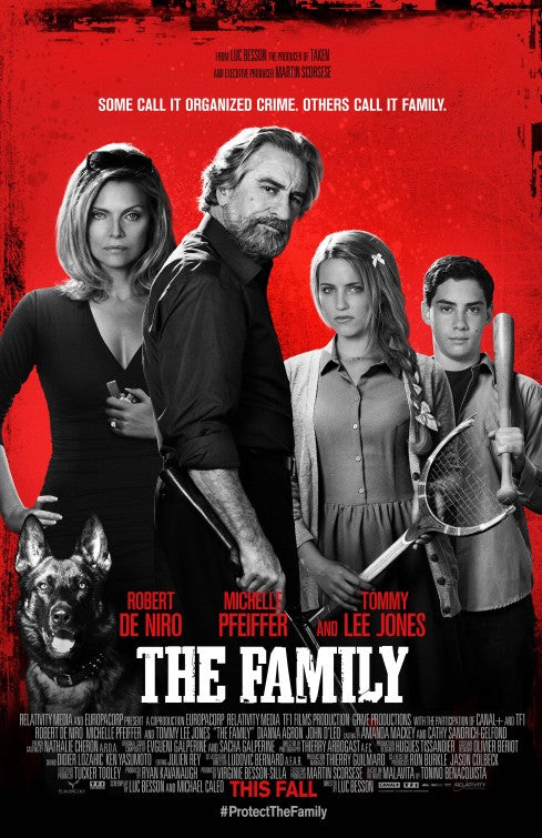 1000 piece jigsaw puzzle for the movie poster: The Family (2013)