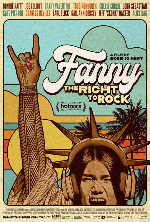 1000 piece jigsaw puzzle for the movie poster: Fanny: The Right to Rock (2022)