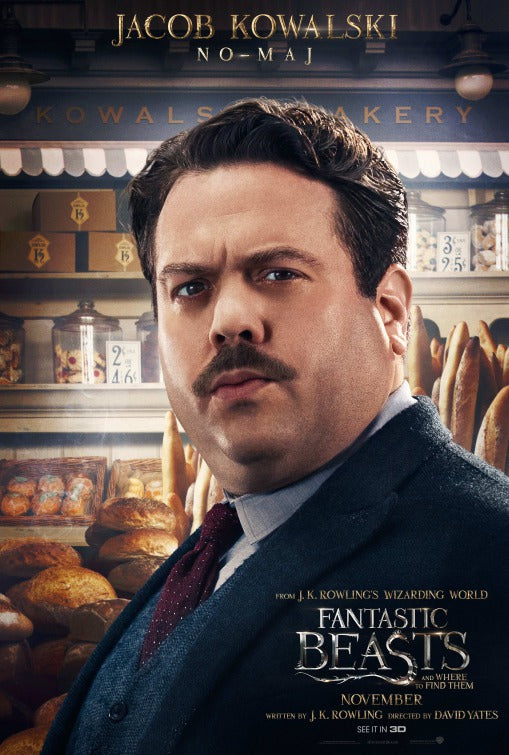 1000 piece jigsaw puzzle for the movie poster: Fantastic Beasts and Where to Find Them (2016) ver8