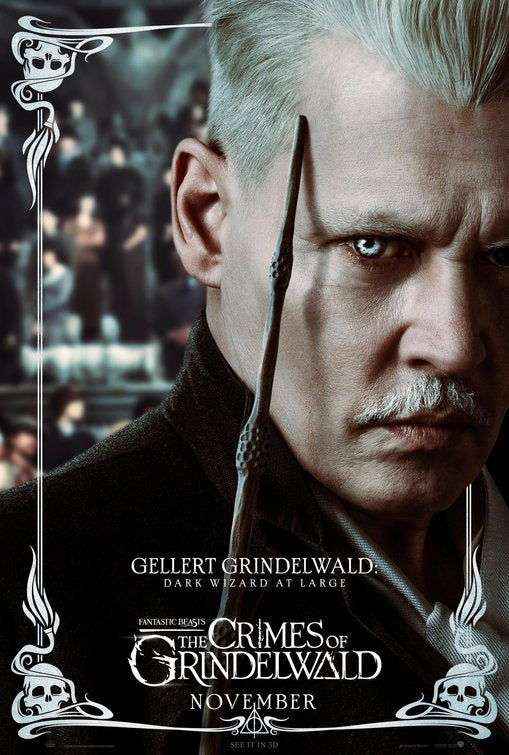 1000 piece jigsaw puzzle for the movie poster: Fantastic Beasts: The Crimes of Grindelwald (2018) ver6