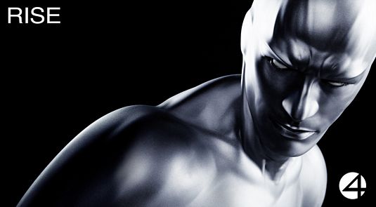 the movie poster: Fantastic Four: Rise of the Silver Surfer (2007) ver2
