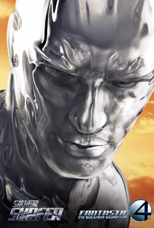 the movie poster: Fantastic Four: Rise of the Silver Surfer (2007) ver3