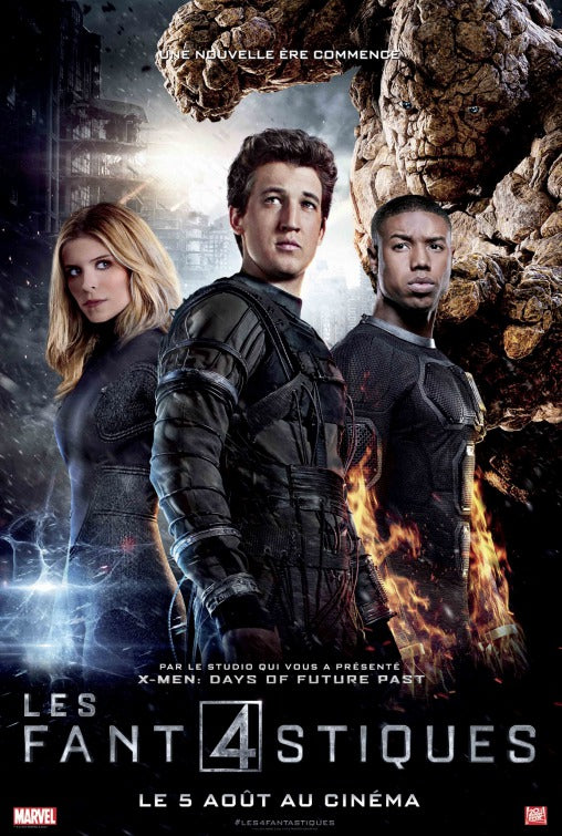 1000 piece jigsaw puzzle for the movie poster: The Fantastic Four (2015) ver10